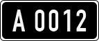 License plate of Estonia, Oldtimers