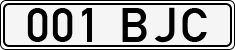 License plate of Estonia, Regular car plates