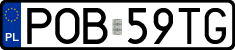 License plates of Poland, Regular car plates