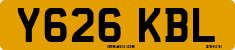 License plate of the United Kingdom, 1983 year system
