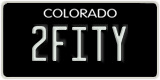 Colorado, Vanity Plates