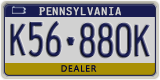 Pennsylvania, Dealer (A12-345A)