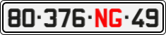 License plate of Vietnam, Diplomatic