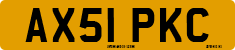 License plate of the United Kingdom, 2001 year system