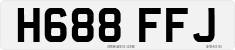License plate of the United Kingdom, 1983 year system