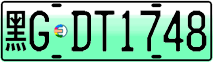 License plate of China, Electric vehicles