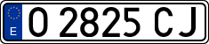 License plates of Spain, 1971 year series