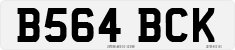 License plate of the United Kingdom, 1983 year system