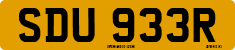 License plate of the United Kingdom, 1963 year system