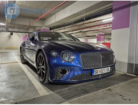 SK 0211 BL, Bentley Continental