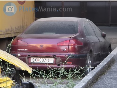 SK 607-LI, Peugeot 607