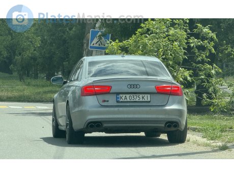 KA 0375 KI, Audi S6