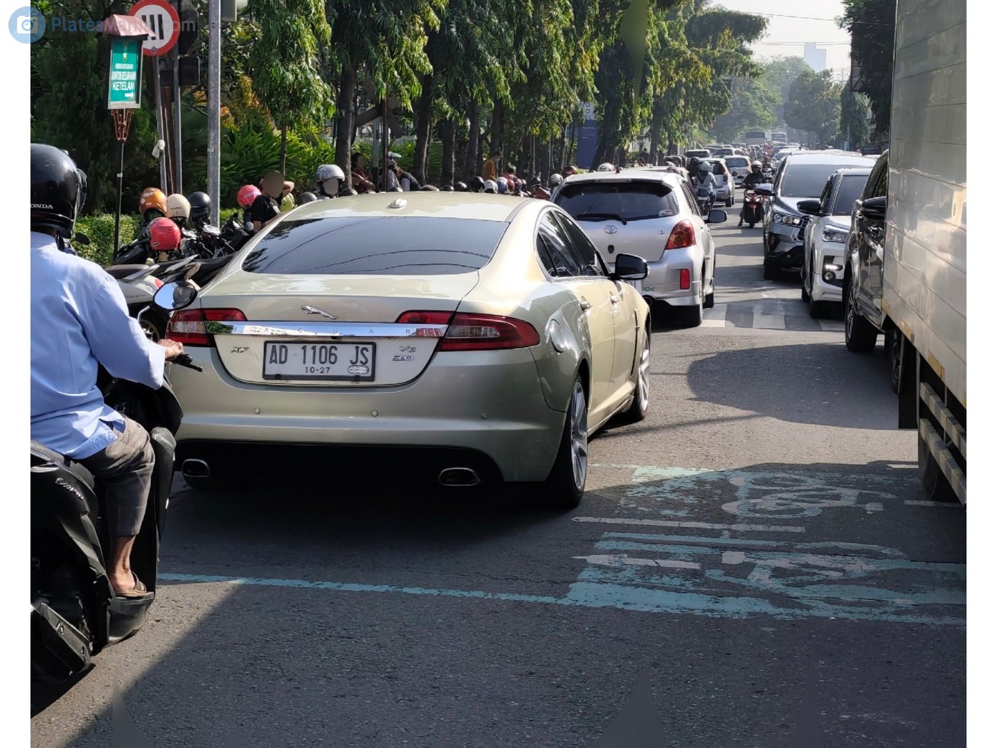 AD 1106 JS, Jaguar XF 1st gen Sedan (X250), 2007–2011