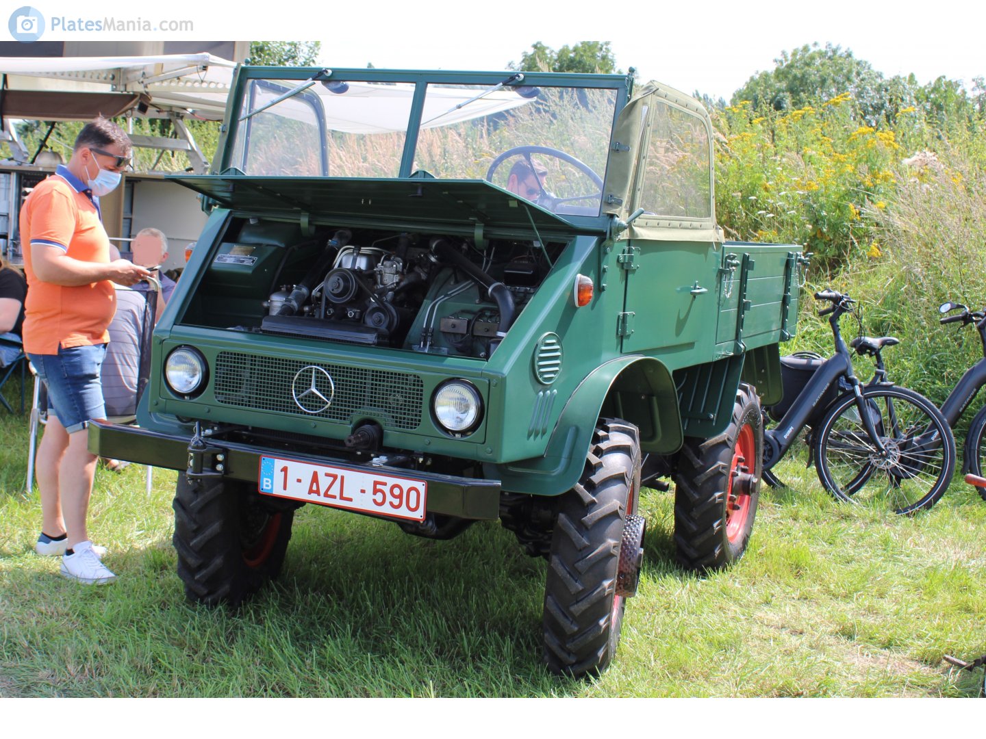 1-AZL-590, Mercedes-Benz Unimog 401/402, 1953–1956
