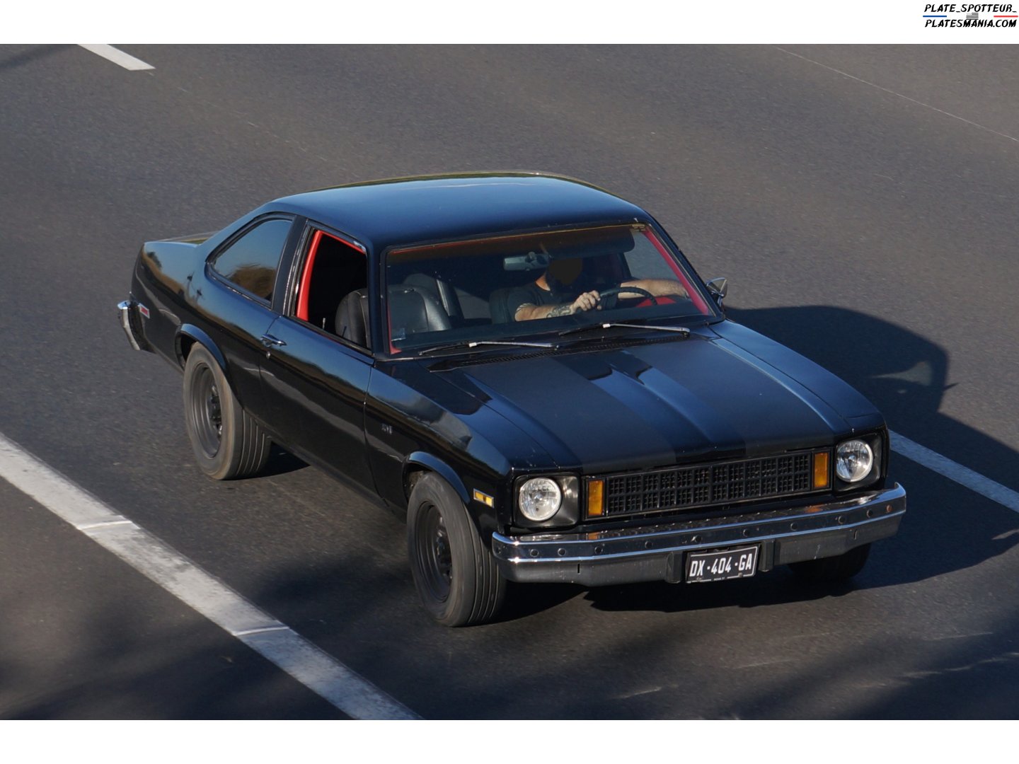 DX-404-GA, Chevrolet Nova 4th gen 2-door Coupé/3-door Hatch (27; X-body), 1974–1979