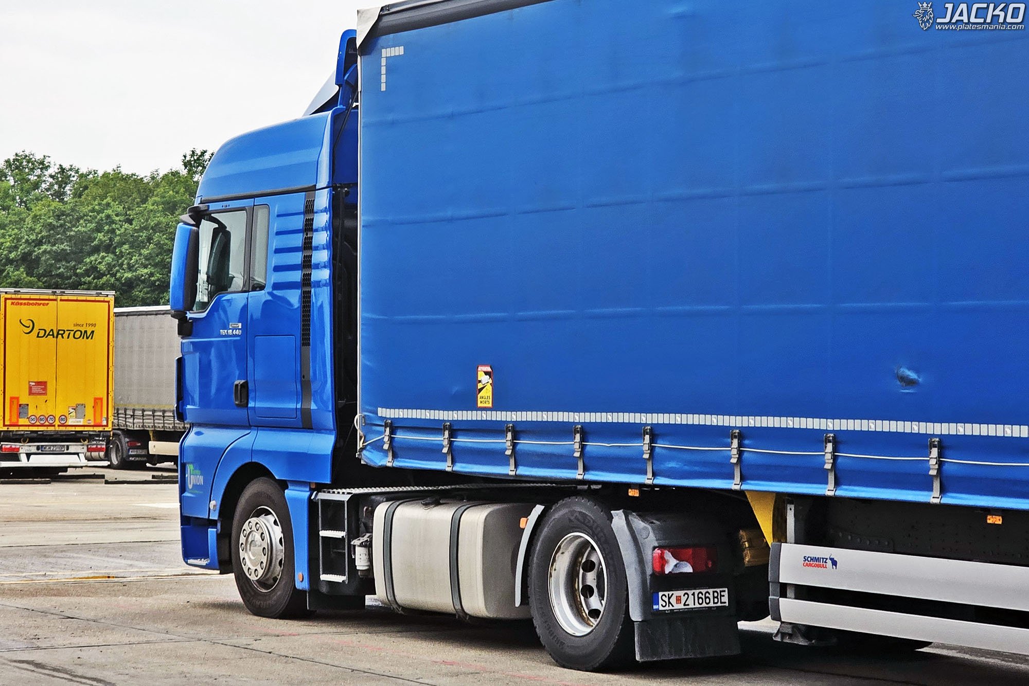 SK 2166 BE, MAN TGX 1st gen, facelift, 2012–2020