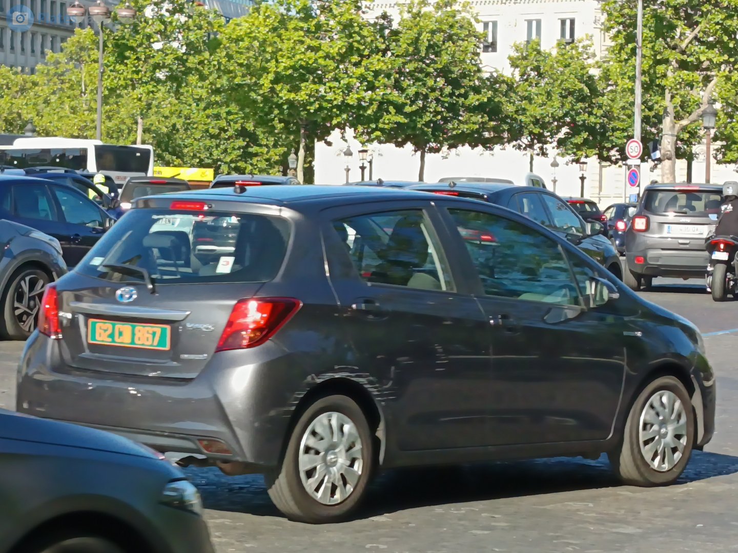 62 CD 867, Toyota Yaris 3rd gen 5-door Hatch (XP130), 1st facelift, 2014–2017