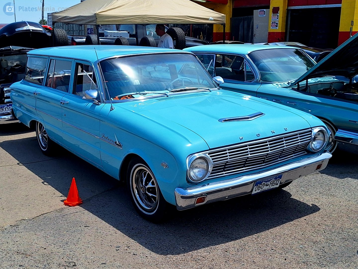 060-HGQ, Ford Falcon 1st gen 5-door Station Wagon (71; NA-market), facelift, 1961–1963
