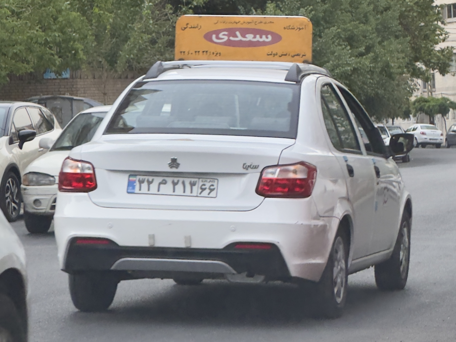 ۳۲م۲۱۳ ۶۶, SAIPA Saina 1st gen S (X200), facelift, 2020–