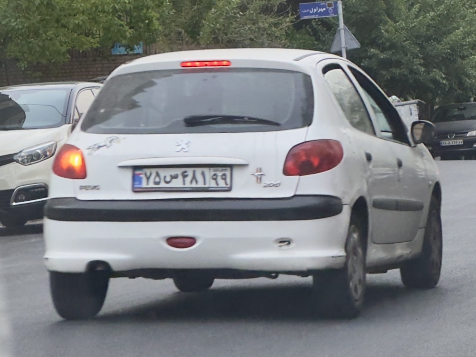 ۷۵س۴۸۱ ۹۹, Peugeot 206 1st gen 5-door Hatch (T11), 1998–2009 (–2012 for IR-market)