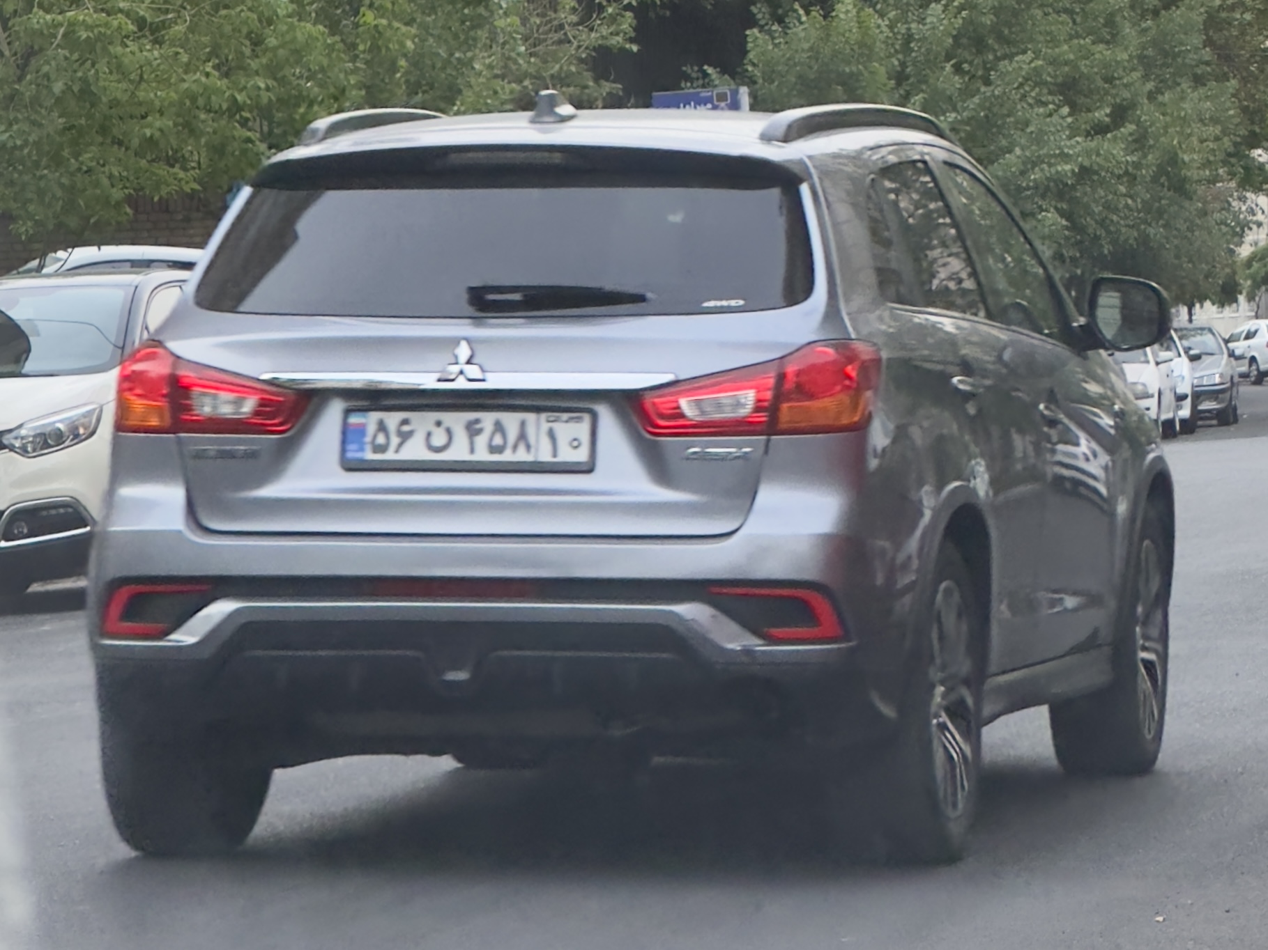 ۵۶ن۴۵۸ ۱۰, Mitsubishi ASX 1st gen (GA/XA/XB/XC/XD), 2010–2019