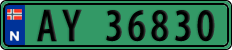 License plate of Norway, Commercial vehicles