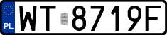 License plates of Poland, Regular car plates