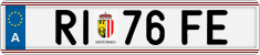 License plate of Austria, Regular plates