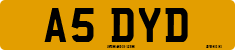 License plate of the United Kingdom, 1983 year system