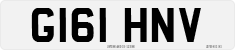 License plate of the United Kingdom, 1983 year system