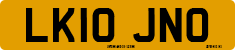 License plate of the United Kingdom, 2001 year system