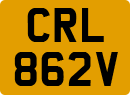 License plate of the United Kingdom, 1963 year system