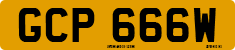 License plate of the United Kingdom, 1963 year system