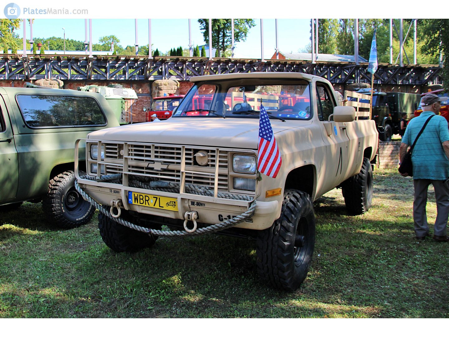 WBR 7L, Chevrolet CUCV M1008 Pickup, 1984–1987