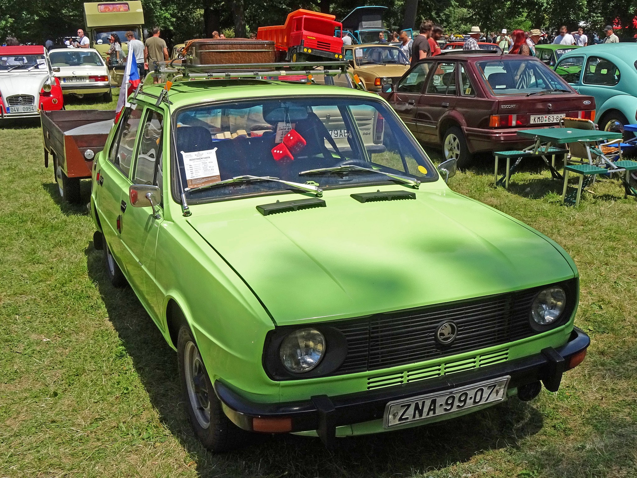 ZNA 99-07, Skoda 105 1st gen 105L, 1976–1979; 105S, 1976–1983; 105SP, 1982–1983