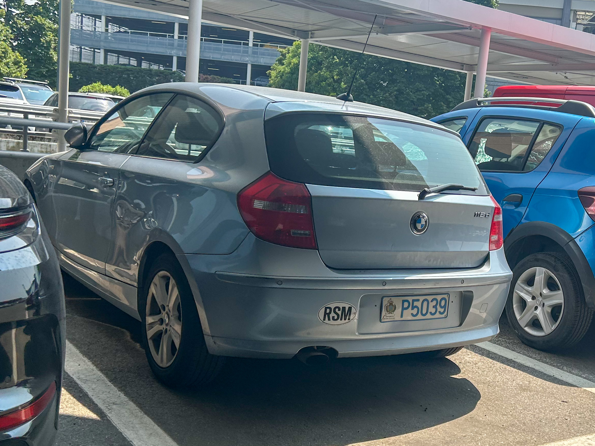 P5039, BMW 1 Series 1st gen 3-door Hatch (E81), 2007–2012