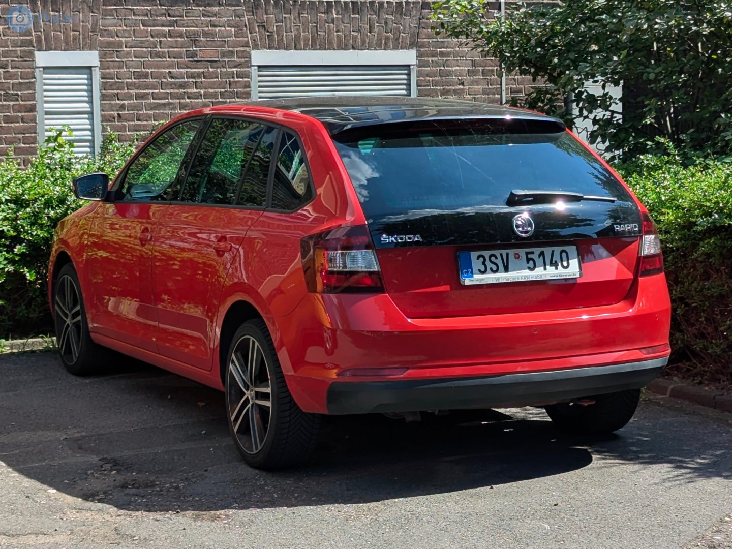 3SV 5140, Skoda Rapid Spaceback (NH1), 2013–2019 (–2020 for CN-market)