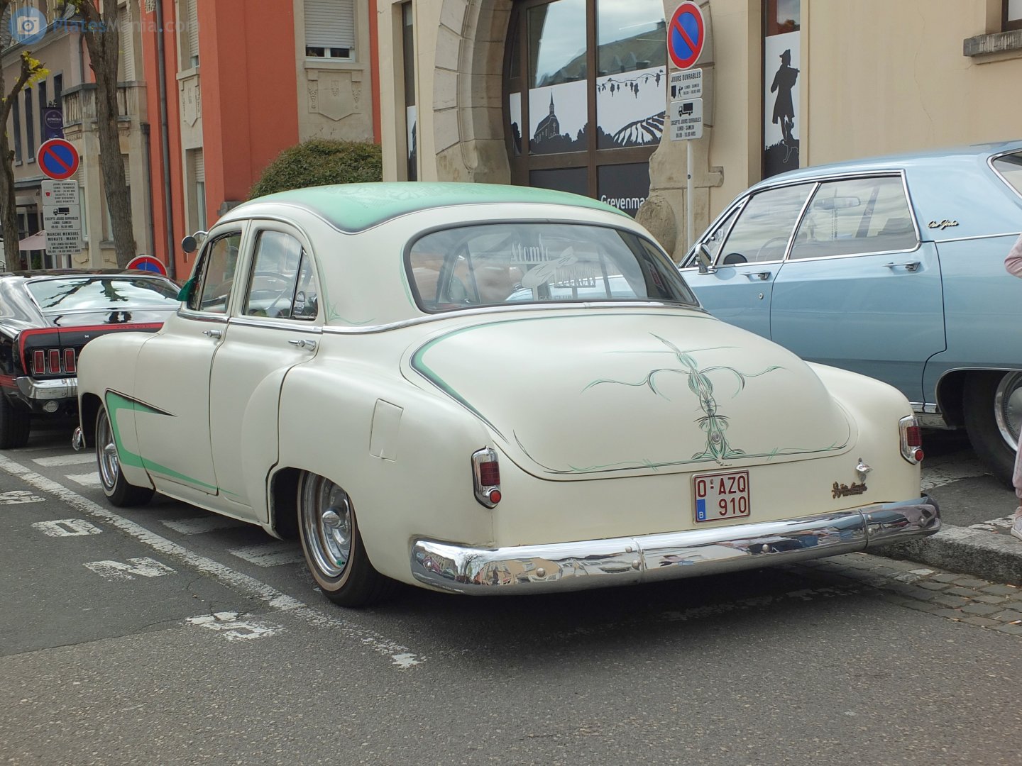O-AZQ-910, Chevrolet Styleline 1st gen 4-door Sedan (1503/2103; A-body), 1949–1952