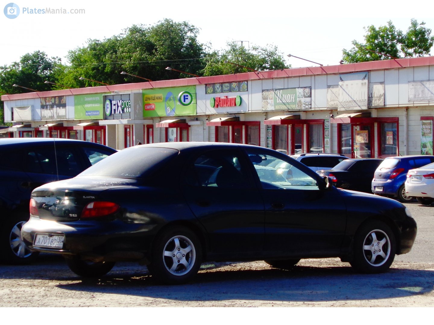 а 701 вр 30, Hyundai Elantra 2nd gen (J2) Sedan, 1995–1998