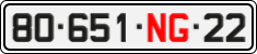 License plate of Vietnam, Diplomatic