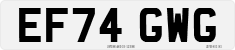 License plate of the United Kingdom, 2001 year system
