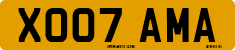 License plate of the United Kingdom, 2001 year system