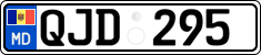 License plate of Moldova, Cars (2015)