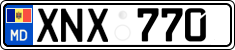 License plate of Moldova, Cars (2015)