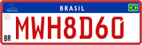 License plate of Brazil, Commercial vehicles (Mercosul)