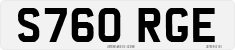 License plate of the United Kingdom, 1983 year system