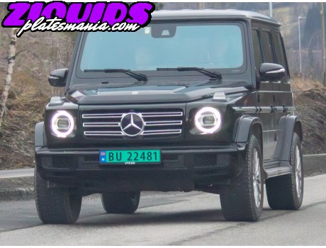 BU 22481, Mercedes-Benz G-Klasse