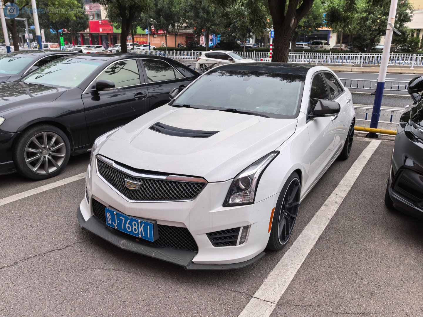 鲁J·768K1, Cadillac ATS 1st gen ATS-L (Alpha; CN-market), facelift, 2014–2019