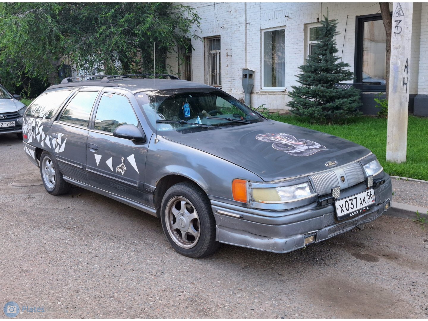х 037 ак 56, Mercury Sable 2nd gen Station Wagon (58; DN5), 1991–1995