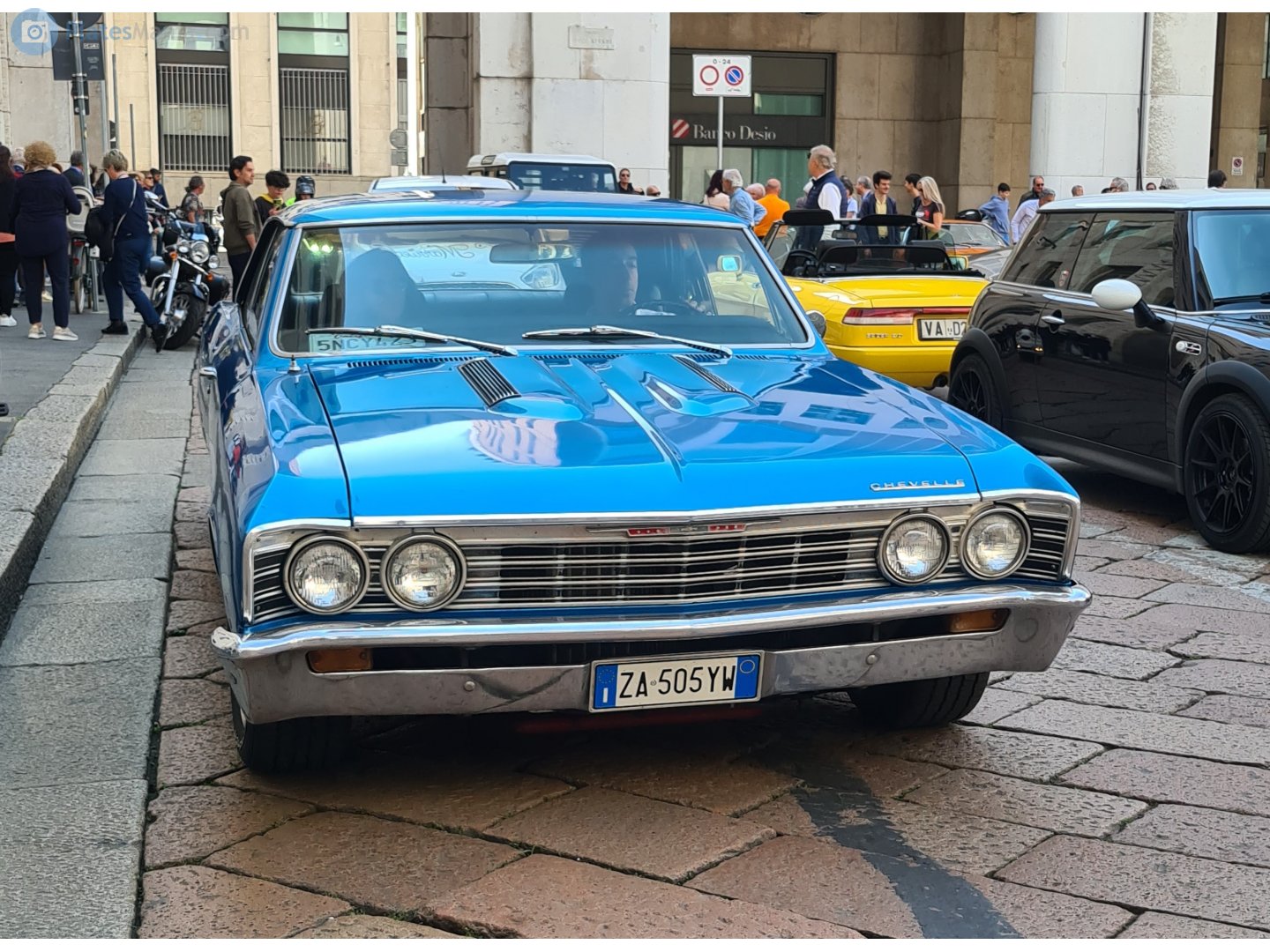ZA 505 YW, Chevrolet Chevelle 1st gen 1967 2-door Hardtop (17/37; A-body), 3rd facelift, 1966–1967